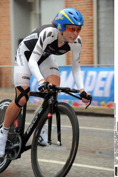 Linda Villumsen in action at last year's world championships