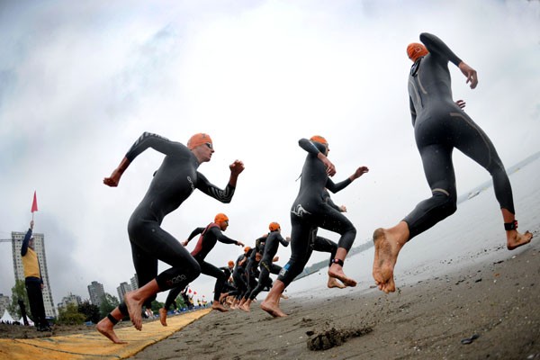 Junior World Triathln champs in Canada