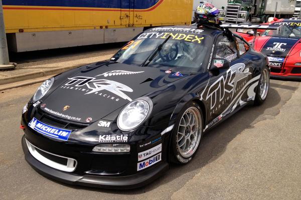  The #21TKR Porsche ready to race.