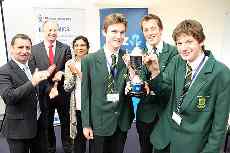 Last year's winners in the Manawatu competition were Spotswood College students Jacob Burton, Harry Graham and Hamish Crimp.