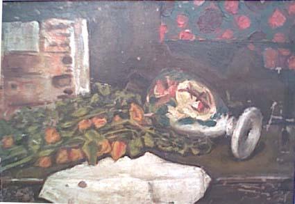 'Liggende vaas' (vase on its side) by Nardus van de Ven (Private collection)