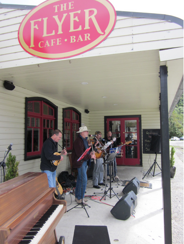 The band kept crowds entertained all day long.