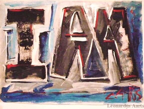 'I AM on paper ii' by Leon Aarts