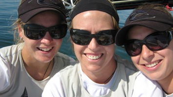 The New Zealand Women's Match-Racing crew skippered by Samantha Osborne (pictured left)has made a strong start to racing at the 2010 Rolex Miami OCR (Olympic Classes Regatta) on now in Florida. 