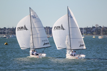 Elliott 6 metre Women's match racing yachts