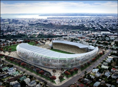 Auckland's new look Eden Park, which has just undergone a three-year, multi-million dollar upgrade for Rugby World Cup 2011, will open its gates on 10.10.10.