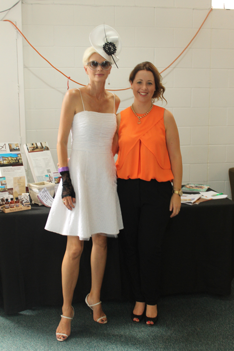 Kylie Bax with Clare Gallagher from Argent Motor Lodge