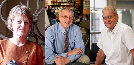 Professor Margaret Tennant, Professor Ian Evans and Professor Sir Mason Durie.