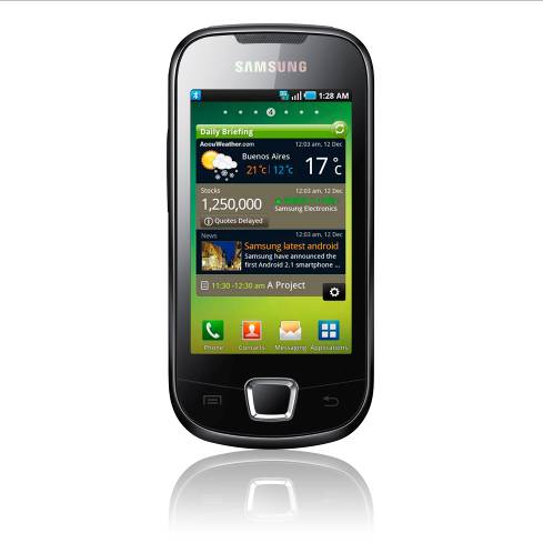 Samsung Galaxy 580 features intuitive social networking  and multimedia applications