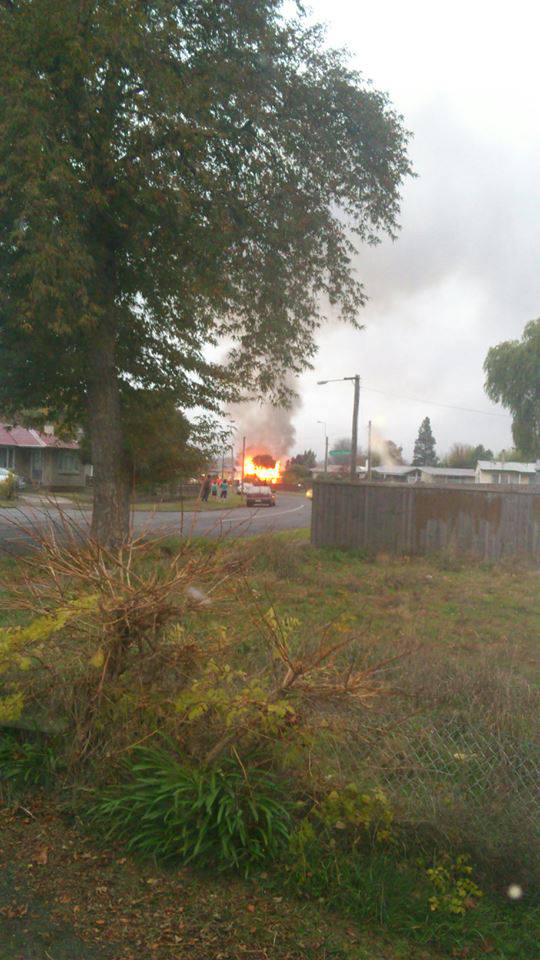 Well Ablaze: Fire in Bay Of Plenty